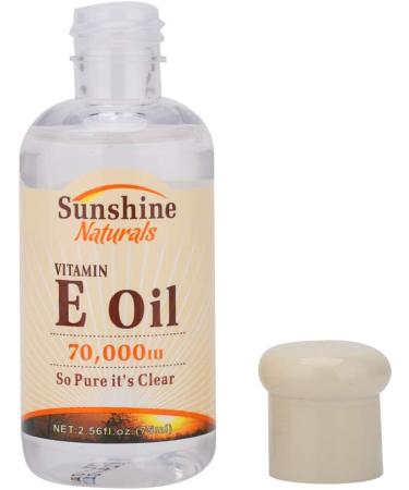 Cosmetics Vitamin E Essence Oil Whitening Moisturizing Skin Care Nourishing Moisturizes Face and Skin (75ml Black Bottle for Night) - Buy Online on GoSupps.com