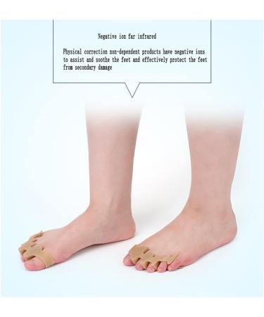 Bunion Toe Corrector & Spacer - Soft Silicone Hallux Valgus Straightener & Toe Separator for Foot Care - Buy Online on GoSupps.com