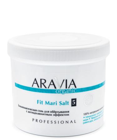 Balneological wrap Salt with Anti-Cellulite Effect  Fit Mari Salt  ARAVIA  730g  24.7 Fl Oz