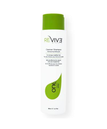 Reviv3 Procare PREP Cleanser Shampoo   Clinically Tested   Hair and Scalp Care Anti-Thinning and Fine Hair Cleansing Shampoo   Color Safe   All Hair Types   For Women and Men 12.1 fl. oz