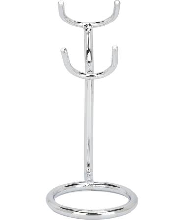 Fyearfly Stainless Steel Hair Cutting Edge Holder | Modern Rustproof Safety Brush Stand | Sleek Silver Design for Salons - Buy Online on GoSupps.com