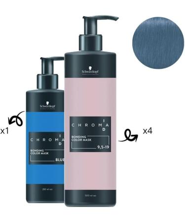 Schwarzkofpf Professional ChromaID Masque Pigmentant Intense Bleu 280ml - Buy Online on GoSupps.com