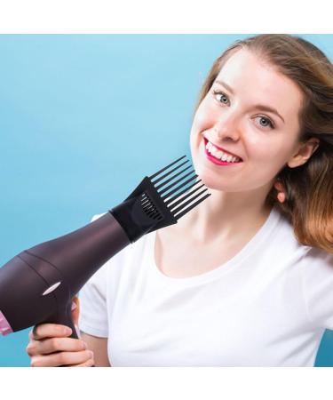 FRCOLOR 5pcs Hair Dryer Comb Straight Hair Dryer Nozzle Hair Dryer Concentrator Nozzle Hair Styling Nozzle Universal Blow Dryer Comb Attachment Styling Comb Plastic Dry Clothes Hair Comb - Buy Online on GoSupps.com