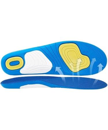 CSCDD Soft PU Sport Shoe Insoles - Massaging Foot Care Shock Absorption for Small Size - Buy Online on GoSupps.com