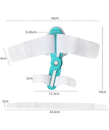 Bunion Corrector 180 Adjustable Toe Straightener for Bunion Relief - Foot Care for Men and Women - Buy Online on GoSupps.com