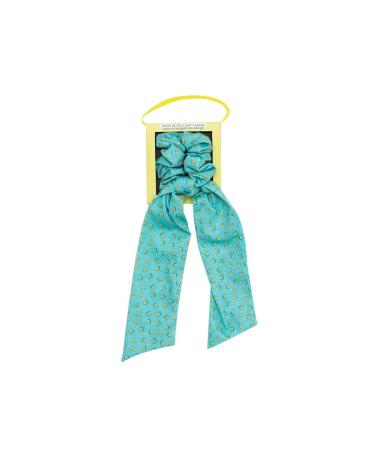 Mr Wonderful hair tie with ribbons to tie for a stylish style Avocado