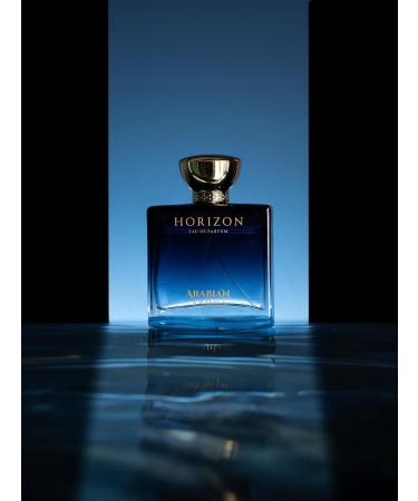 Arabian Aroma Horizon Men's Perfume | Fresh and Long-Lasting Fragrance | Refreshing fragrance for men | Eau De Perfume | Long Lasting Perfumes for Men (100ml) - Buy Online on GoSupps.com
