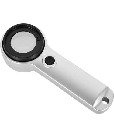 Uncles 30X Magnifying Glass LED Illuminated Eye Loupe Magnifier Handheld- Magnifying Lens for Coin Stamps- Reading Rechargeable - Buy Online on GoSupps.com