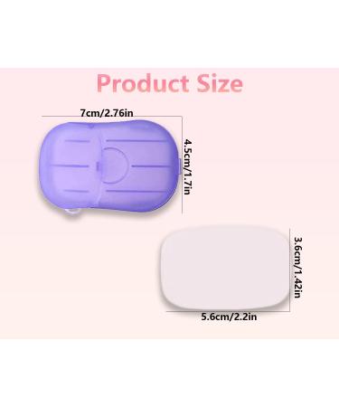 Portable Soap Flakes - 12 Boxes of Travel Soap Leaves | Eco-Friendly Disposable Soap for Camping Hiking & Outdoor Adventures (6 Aromas) - Buy Online on GoSupps.com