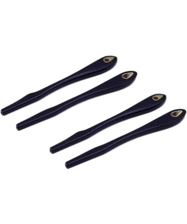 Dookaa Glasses Brackets - 2 Pairs of Black End Tips & Ear Socks for Thin Metal Glasses - Replacement Hose Sleeves - Buy Online on GoSupps.com