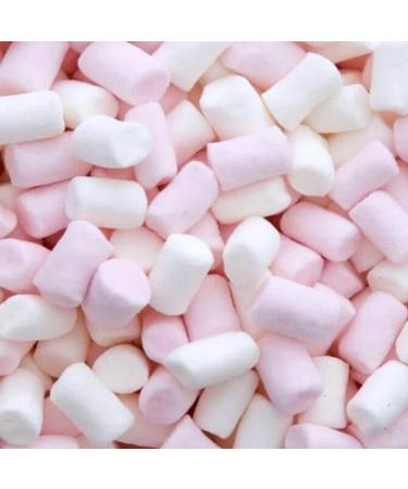 Generic Chamallows Pink & White Mini Mallows 1kg - Vanilla flavour pink & white marshmallows - Buy Online on GoSupps.com