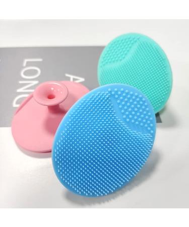Baby Bathing Brush Set | Silicone Massage & Peeling Brush for Dry Skin Cradle Cap & Eczema | Skinsoother Essentials (4 Pieces) - Buy Online on GoSupps.com