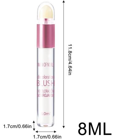 Moisturizing Color Changing Blush Stick Temperature Changing Transparent Cream Blush | Waterproof Moisturizing Red Face Blush - Temperature Changing Cream Blush - Buy Online on GoSupps.com