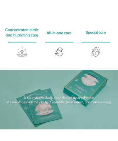 JM Solution Marine Luminous Pearl Deep Moisture 3 Step Mask - 10 Sheets for Dry Skin - Buy Online on GoSupps.com