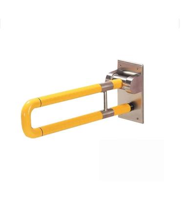 Bathroom Grab Bar Safety Support Rail 60CM Shower Grab Bar Folding Grab Bars for Toilet and Bathroom 304 Stainless Steel Safety Handrail