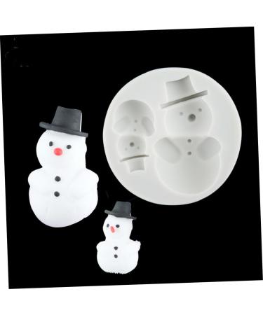 Zerodeko Capacillos para Cupcake Santa Claus Candy Silicone Ice Cube Trays Baking Cupcake Pan Silicone Candy Molds Candle Molds Snowman Candy Mold De para Gelatinas White Chocolate Decorate - Buy Online on GoSupps.com