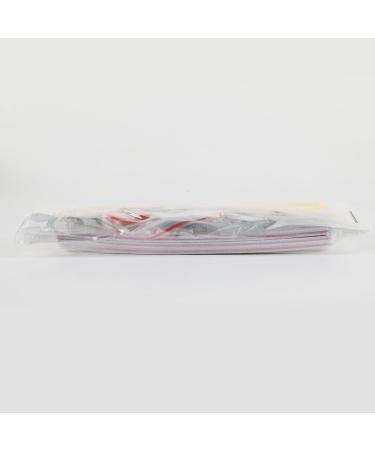 FANDAMEI 12pcs Nail Files Set with Cuticle Nipper, Buffer, Pusher, Remover Tool Manicure Kit Yellow - Buy Online on GoSupps.com