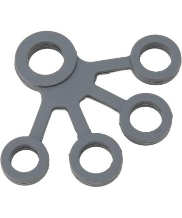 Finger Exerciser Lightweight Washable Hand Grip Strengthener Reduce Stiffness Soft Silicone for Weak Hands for Elderly (Dark Grey) - Buy Online on GoSupps.com