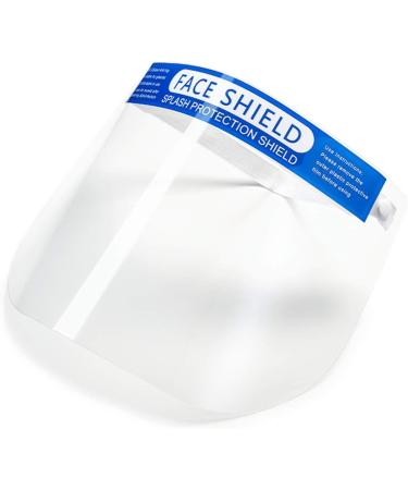 Pack of 2 Anti-Fog Face Shields with Comfortable Padding - Ultimate Spit Protection Visor for Safe Use - Buy Online on GoSupps.com