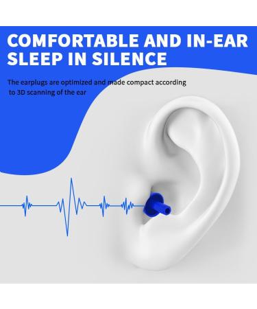 Reusable Silicone Ear Plugs 4 Pairs For Swimming Sleeping Working Hearing Protection Prevent Noise (Pink+Clear+Yellow+Orange) - Buy Online on GoSupps.com