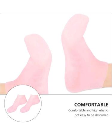 MILISTEN 1 Set Hydrating Sock Gloves Dry Crack Heel Socks Cracked Skins Gloves Cracked Heel Treatment Sock Heal Gloves Gel Spa Gloves Foot Care Socks Gloves Hand Gloves Sebs Cosmetic - Buy Online on GoSupps.com