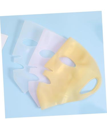 Beaupretty 3 pi ces Masques Visage Silicone R utilisables Couvre-masque Hydratant Anti- vaporation Confortable - Buy Online on GoSupps.com