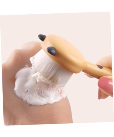 Mobestech Manual Face Brush Face Cleaning Brush Face Washing Brush Face Cleansing Brush Handheld Mat Scrubber Female Facial Brush Handheld Face Wash Brush Handle Nylon Household Miss - Buy Online on GoSupps.com