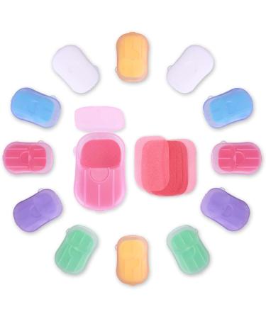Buy Bamsod Mini Antibacterial Hand Soap Sheets - Portable Travel Foaming Soap Paper for Outdoor & Hygiene - Buy Online on GoSupps.com