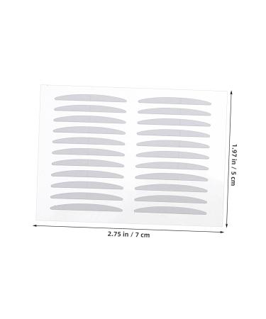 HONMEET 30 Sheets Double Eyelid Sticker Women Eyelid Tape Double Sided Eyelid Tape Eye Lift Strips Eyelid Lifter Strips Double Eyelid Tape Invisible Double Eyelid Tapes Pe Tape White - Buy Online on GoSupps.com