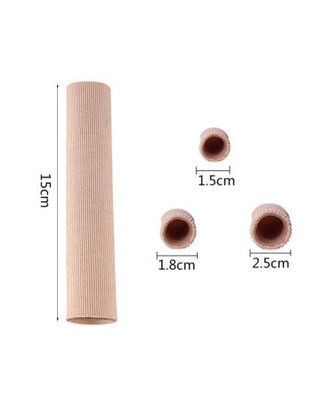 4pc GoFidin Toe Tubes - Scalable Fiber Silicone Sleeves for Foot Pain Relief - Buy Online on GoSupps.com