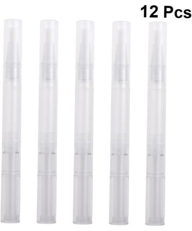 PACKOVE 12pi ces Transparent Pour Contenants Cosm tiques Avec Pinceaux Applicateurs Outils De Pour Huile Et Gloss - Buy Online on GoSupps.com