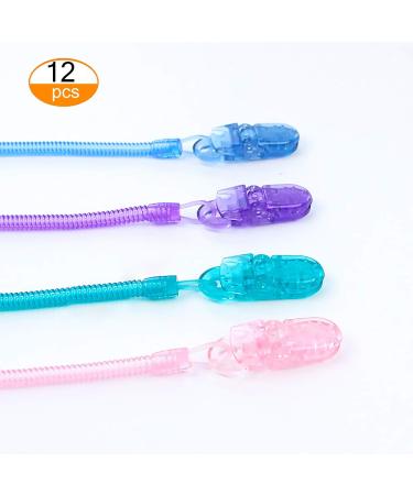 ANDERK 12-Piece Pacifier Strap Set | Unisex Pacifier Chains with Clips for Bibs & Scarves - International Shipping - Buy Online on GoSupps.com