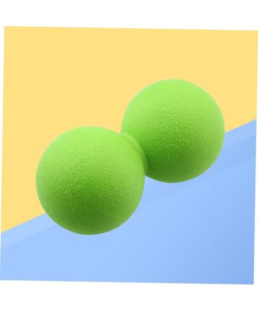 Hapinary Peanut Foot Massager - Deep Tissue Vibration Roller & Trigger Point Ball for Yoga & Relaxation - Medium Green - Buy Online on GoSupps.com