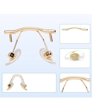 Glasses Nose Pads Spectacle Nosepiece bridge nose replacement frame Replacement Eyeglass Nose Pad Holder Nose Bridge Nose Bridge Replacement for Rimless Glasses Eyeglasses Repair Accessory for Adult Gold - Buy Online on GoSupps.com