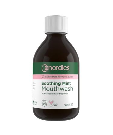 Nordics Organic Care Mouthwash Soothing Fresh Mint 350 g