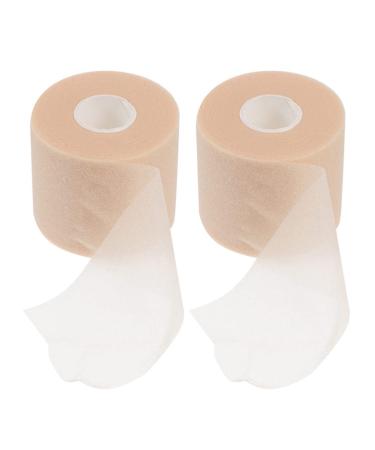 Exercise Handles Athletic Sports Tape Tennis Badminton Racket Overgrips 2 Rolls 20m 6cm Anti Slip Absorbent Grip for Trainers Aid Injury Fingers Ankles Wrist Wrap Scar Tape