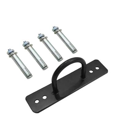 Wall Workout Anchors - Heavy Duty Wall Kit U-Shaped Workout Wall Anchors | Simple Install Hook Plate Multi-Use Home Gym Wall Anchors Pad Eye Plate U Hooks for Resistance Bands