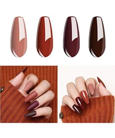 Vishine Gel Nail Polish Set - 21 Colors + Base Top Coats & Matte Top Coat Soak Off Blue Nude Grays Purple Glitter Color Long Lasting LED UV Gel Polish Kit C014 - Buy Online on GoSupps.com