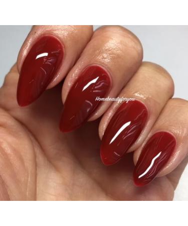 Bluesky Ruby Red Gel Nail Polish Collection - 10ml | Shiny Long-Lasting Nails Up to 3 Weeks | International Shipping Available - Buy Online on GoSupps.com