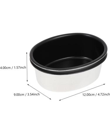 Zerodeko 6 Pcs Cake Mold Chocolate Muffins Dessert Molds Fondant Pudding Mold Baking Supplies Aluminum Alloy 12X9X4cmx3pcs Assorted Colorx3pcs - Buy Online on GoSupps.com