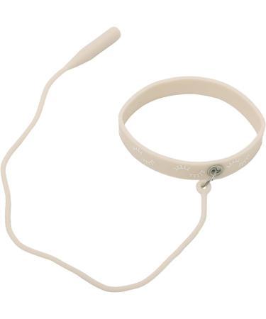 Tweezer Protector Wrist Strap Elastic Lash Extension Tweezers Holder Bracelet Silicone Skin Friendly Replaceable String Lightweight Soft for Salon (Beige) - Buy Online on GoSupps.com