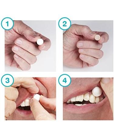 OraCoat XyliMelts - 40 Adhesive Discs for Dry Mouth Relief - Mild Mint Flavour - Buy Online on GoSupps.com