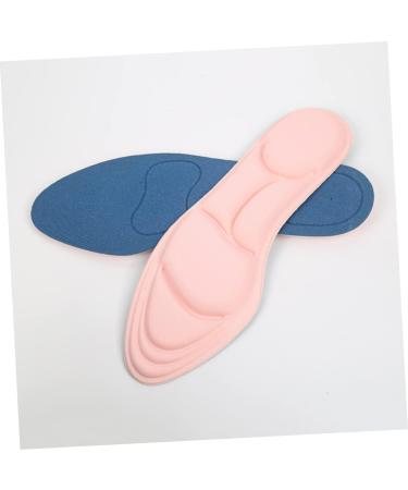 FRCOLOR 2pcs Insoles for Plantar Exercise Arch Support Shoe Inserts Breathable 5D Pink Sponge Full Pad for Ultimate Comfort & Absorption - Buy Online on GoSupps.com