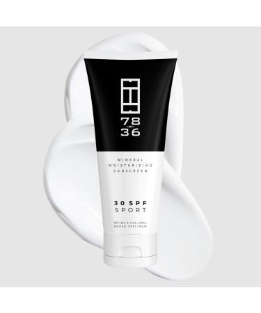 Apparel Sport Sweat Protection Sunscreen SPF 30 | Zinc Oxide Broad Spectrum | 3.4 oz - Best for Outdoor Activities - Buy Online on GoSupps.com