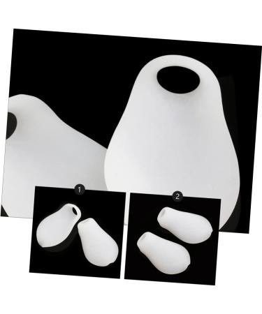 Healeved Little Toe Corrector Set - 6 Pairs Nursing Toe Protectors for Bunion, Hammer Toe, and Toe Separation - P04 White x3pcs - Buy Online on GoSupps.com