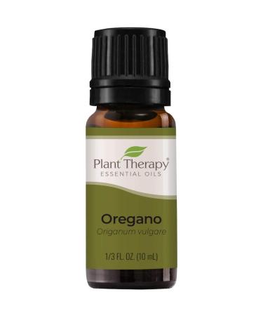 Plant Therapy Oregano Essential Oil 100% Pure, Undiluted, Natural Aromatherapy, Therapeutic Grade 10 mL (1/3 oz) Oregano essential oil 0.33 Fl Oz (Pack of 1)