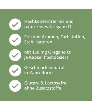 Buy Casida Oregano Oil Capsules - High Dose 60 pcs | Premium Quality & Fast International Shipping - Buy Online on GoSupps.com