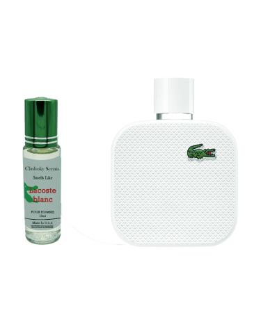 Fragrance Perfume Oils Lacose Blanc Cologne Roll On Body Oil for Men (12ml) (Pack of 1) Lacose Blanc 1 Fl Oz (Pack of 1) - Buy Online on GoSupps.com