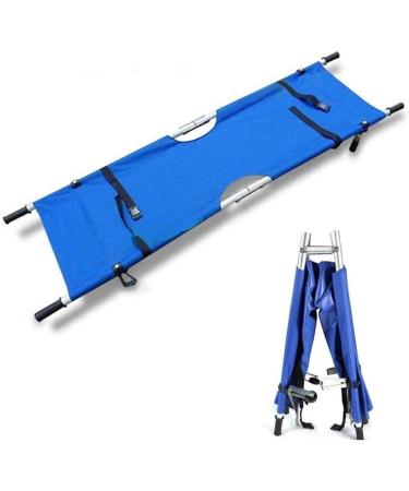 Portable Stretcher Aluminum Alloy Folding Emergency Rescue Stair Stretcher for Stretchers Such As Hospitals/Clinics/Families/Sports Fields 1207
