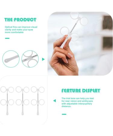 Buy Iplusmile Optical Flipper - 3PCs Test Lens Set for Amblyopia | 25 0.5 100 | Optometry Tools - Buy Online on GoSupps.com